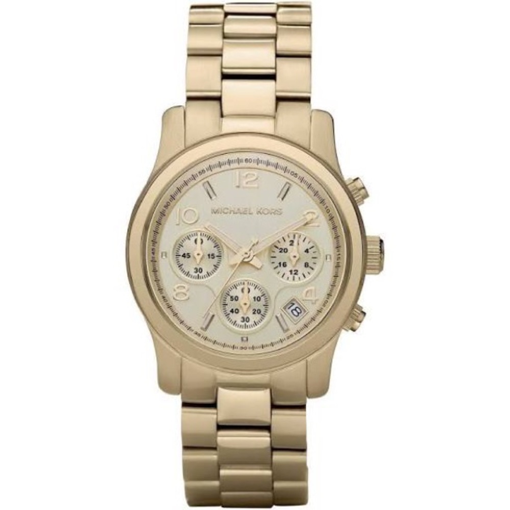 Michael Kors Mk5055 Women's Gold Runway Watch